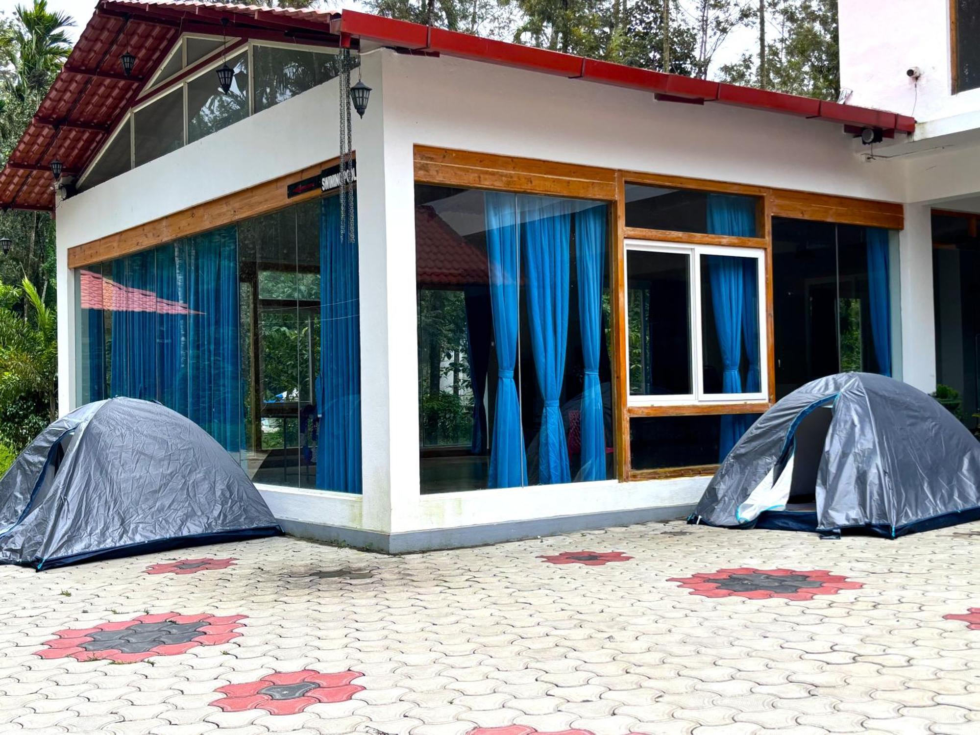 Ecstasy Tent Stay With Swimming Pool & Common Washroom Chikmagalūr Exteriör bild