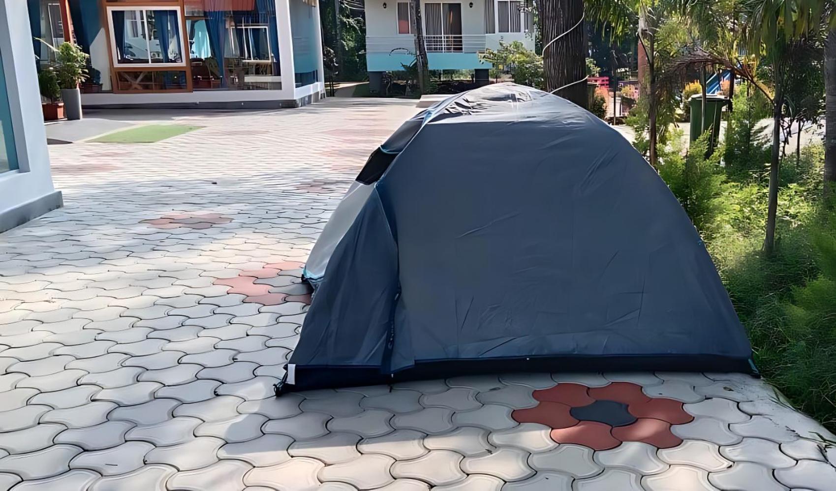 Ecstasy Tent Stay With Swimming Pool & Common Washroom Chikmagalūr Exteriör bild