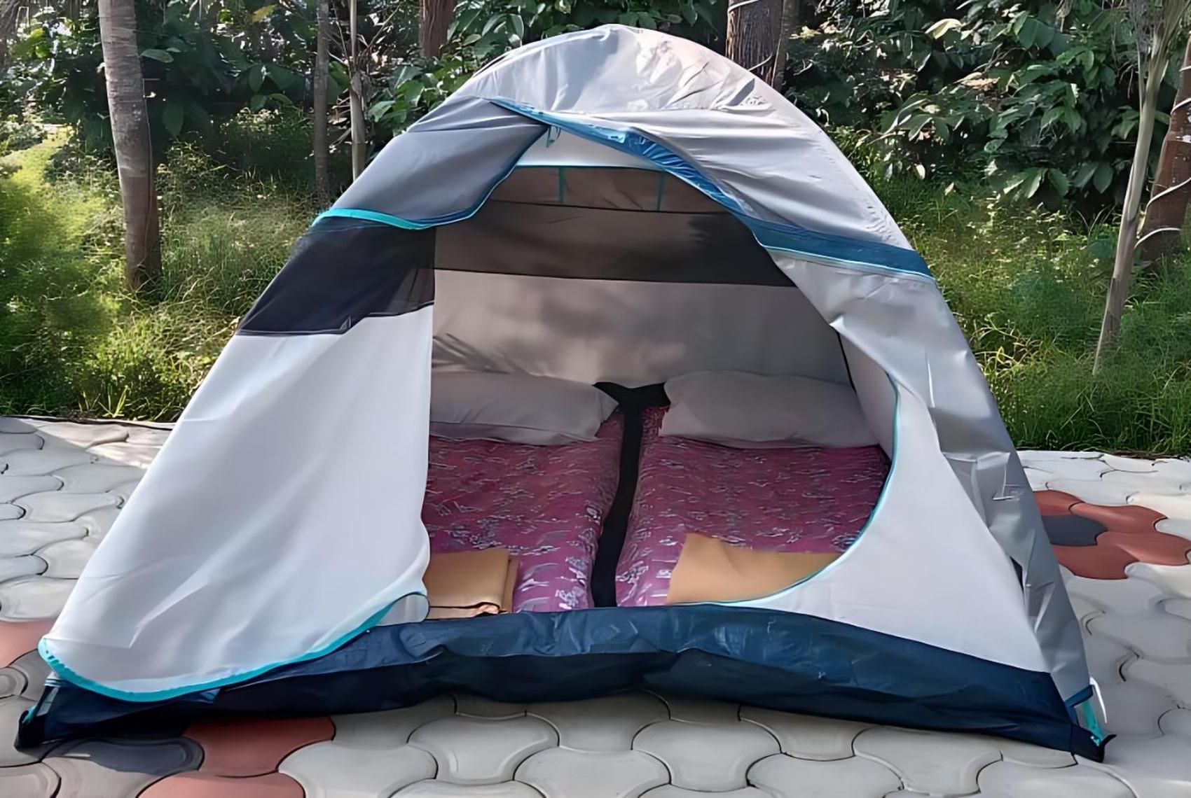 Ecstasy Tent Stay With Swimming Pool & Common Washroom Chikmagalūr Exteriör bild