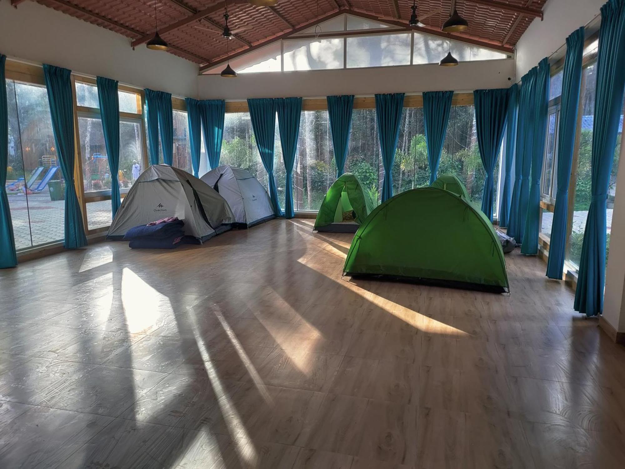 Ecstasy Tent Stay With Swimming Pool & Common Washroom Chikmagalūr Exteriör bild