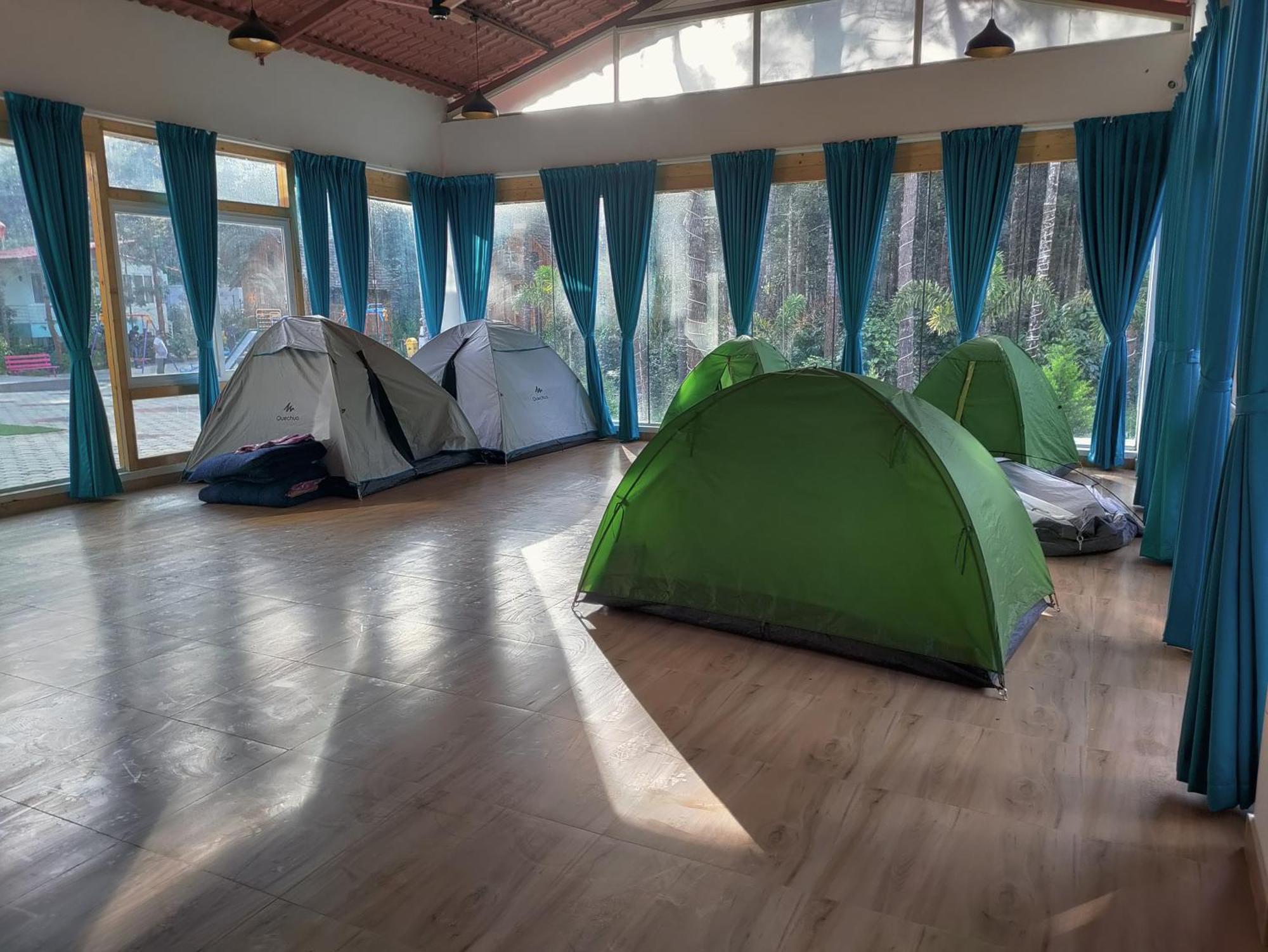 Ecstasy Tent Stay With Swimming Pool & Common Washroom Chikmagalūr Exteriör bild