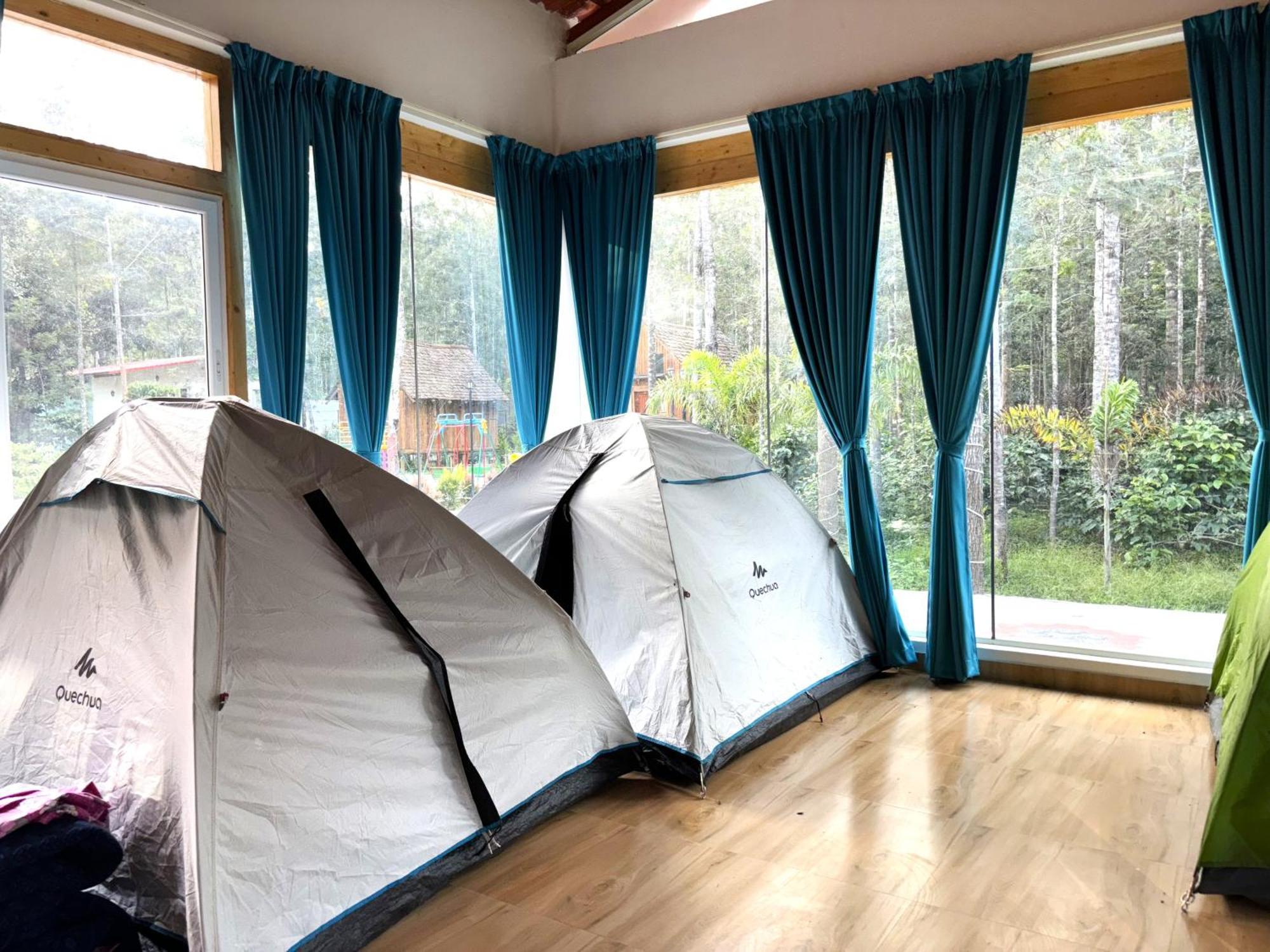 Ecstasy Tent Stay With Swimming Pool & Common Washroom Chikmagalūr Exteriör bild